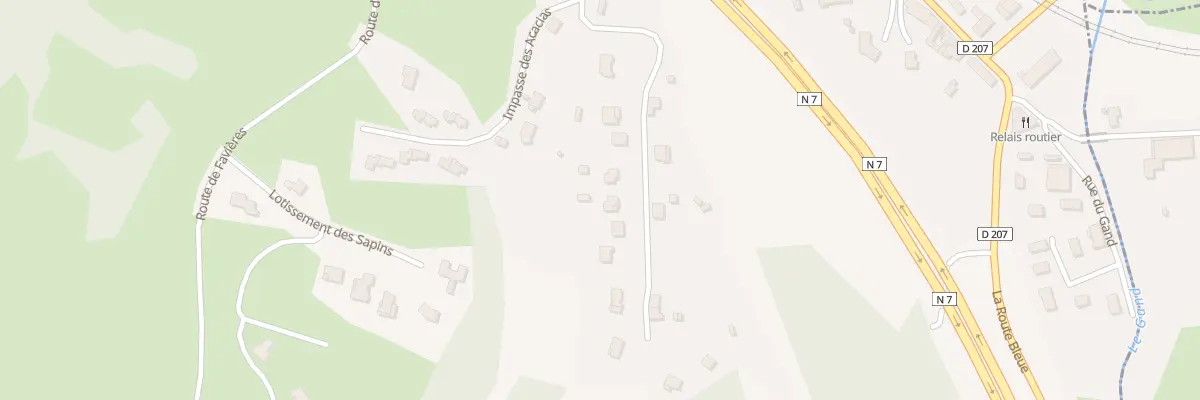 Plan du 16 Rue de Piperoux à Saint-Cyr-de-Favières