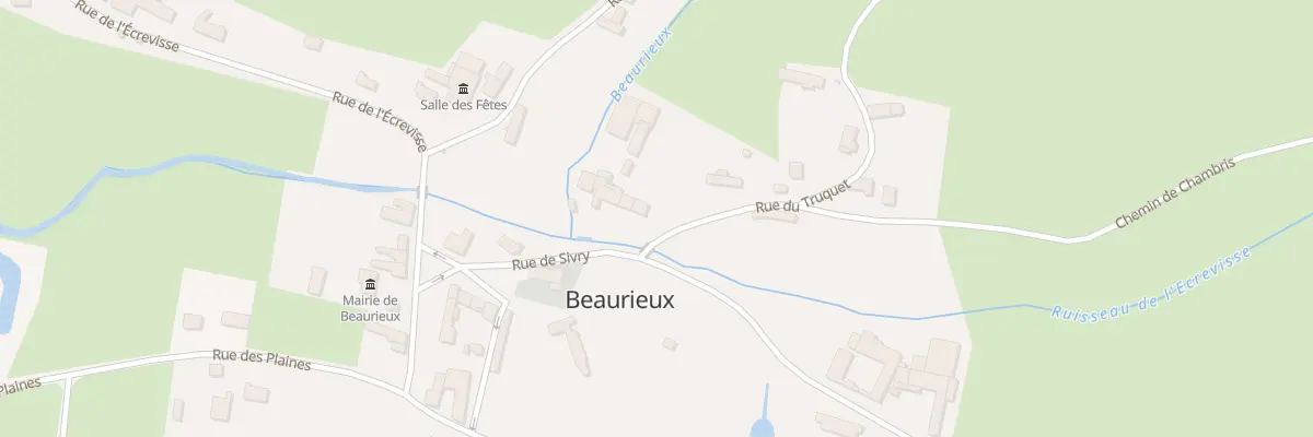 Plan du 107 Rue de Sivry à Beaurieux