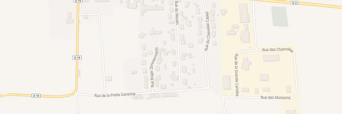Plan du 38 Rue du Moulin à Athis
