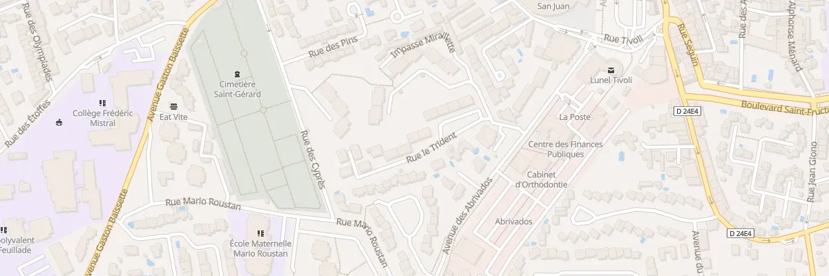 Plan du 141 Rue le Trident à Lunel