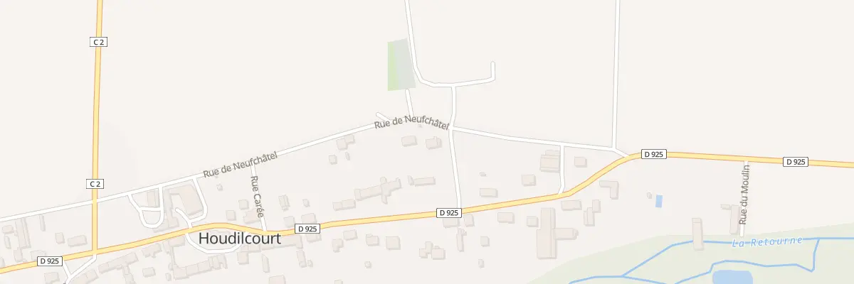 Plan du 5045 Le Village à Houdilcourt