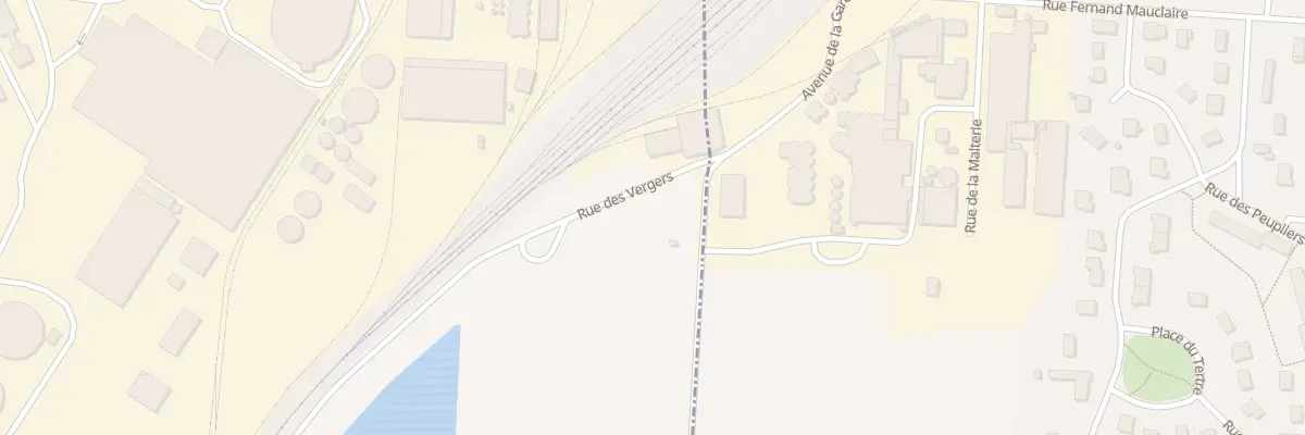 Plan du 4 Rue des Vergers à Villette-sur-Aube