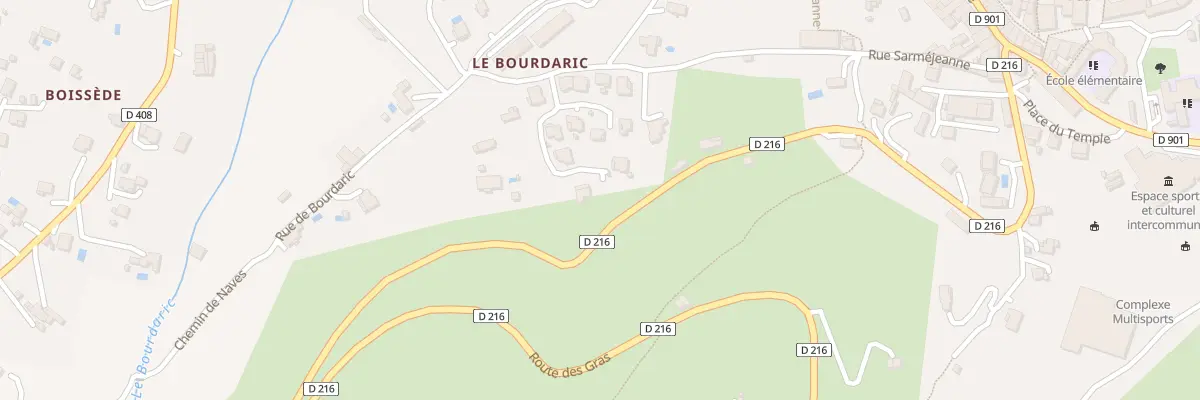 Plan du 6A Imp des Résurgences aux Vans