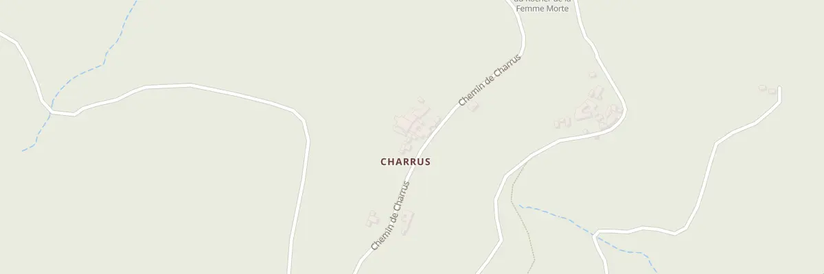 Plan du 6118 Charrus à Saint-André-Lachamp