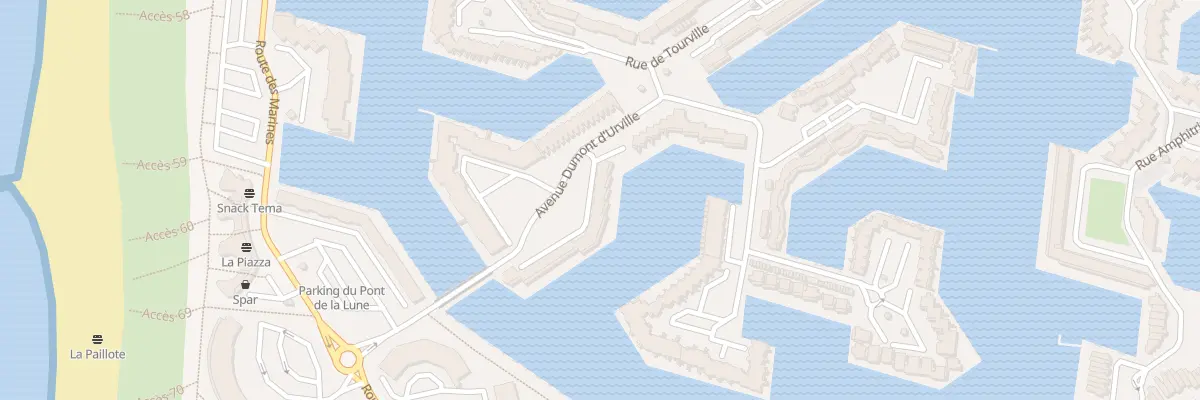Plan du 2 Av Dumont d’Urville au Grau-du-Roi