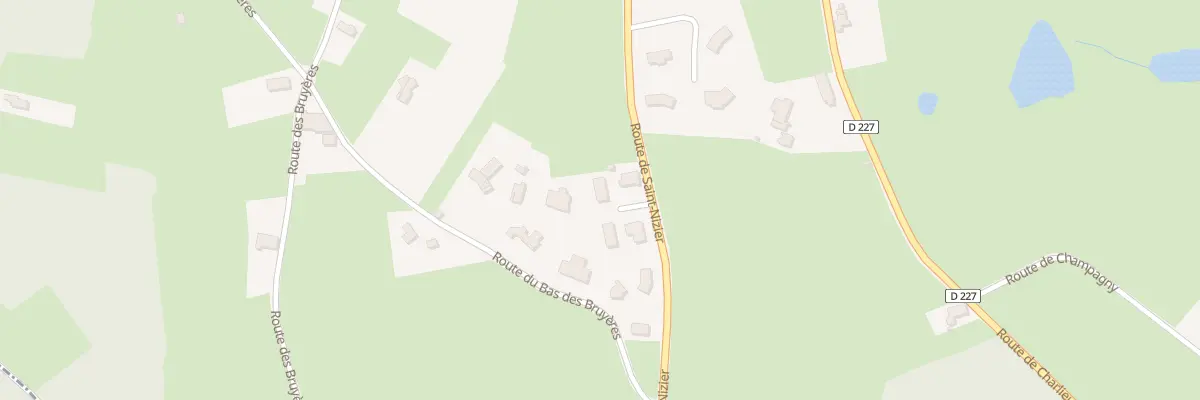 Plan du 1395 Les Bruyeres à Fleury-la-Montagne