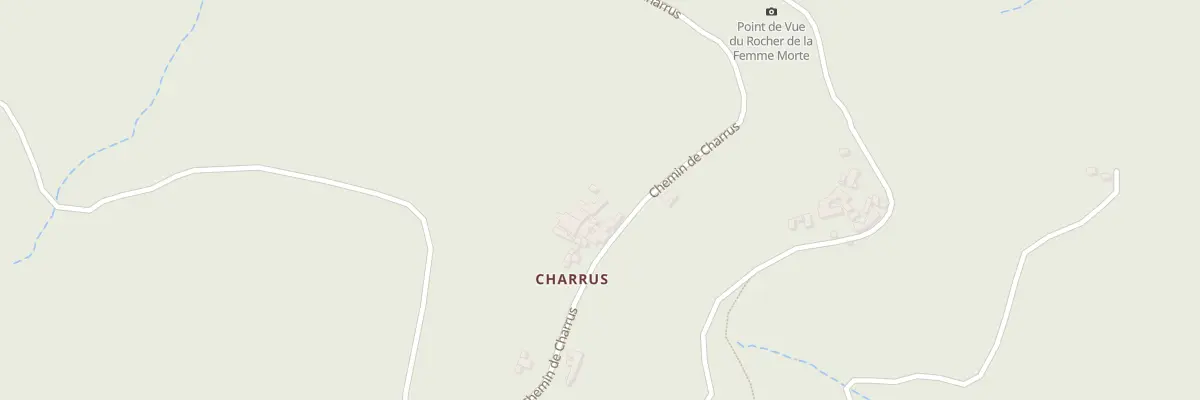 Plan du 5022 Charrus à Saint-André-Lachamp