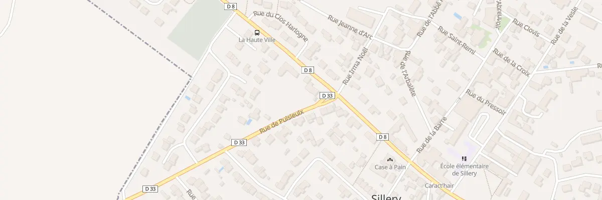 Plan du 21 Rue de Taissy à Sillery