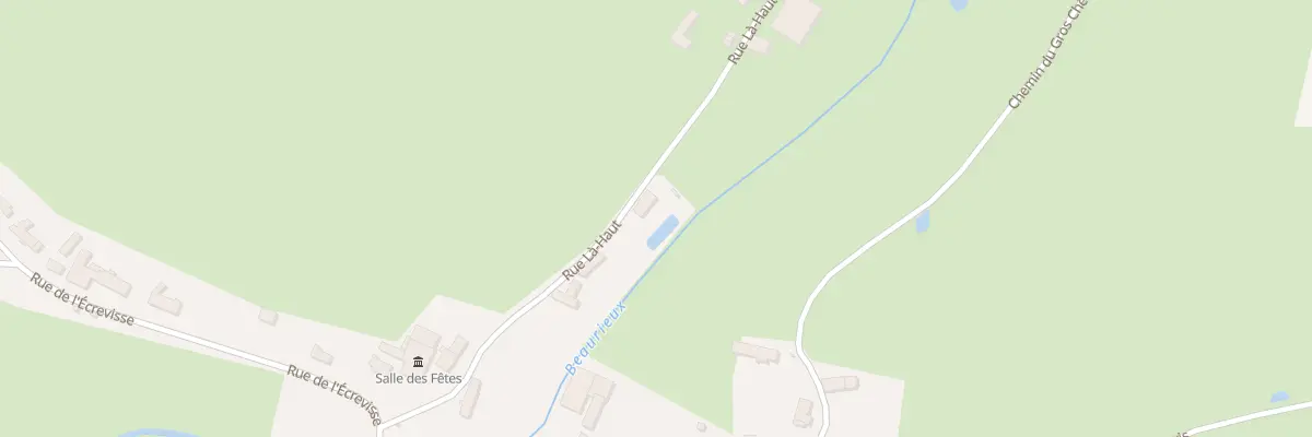 Plan du 290 Rue Là Haut à Beaurieux