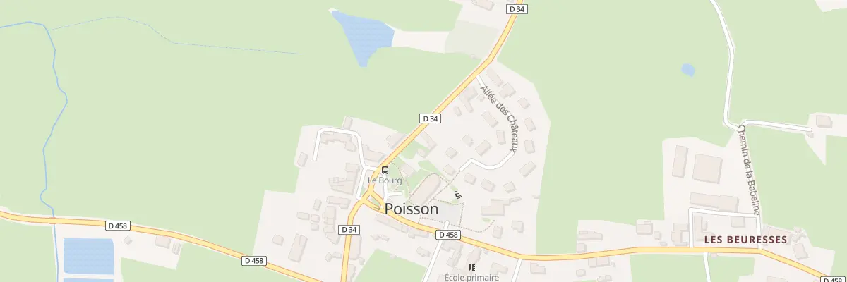 Plan du 5262 Le Bourg à Poisson