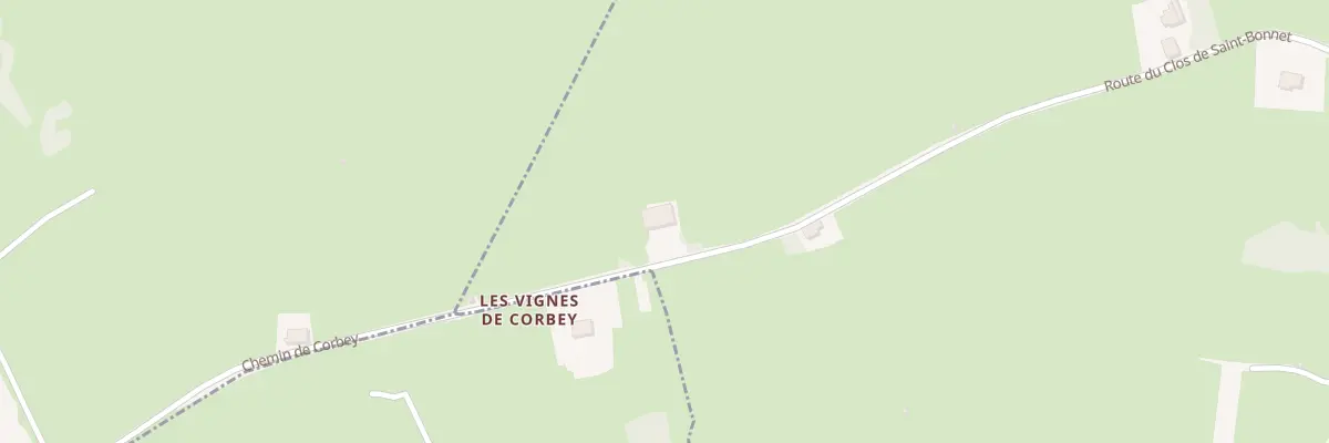 Plan du 1224 Rte du Clos St Bonnet à Saint-Bonnet-de-Cray
