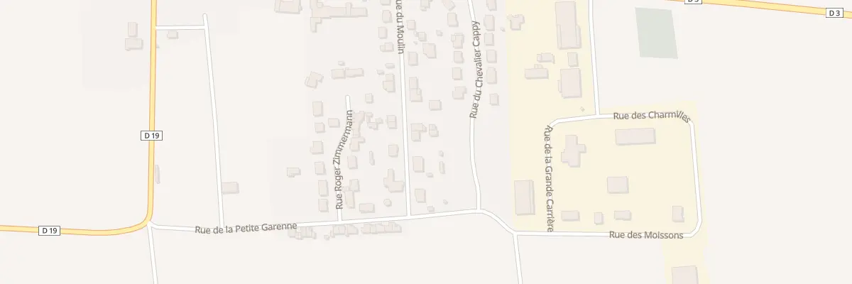 Plan du 33 Rue du Moulin à Athis