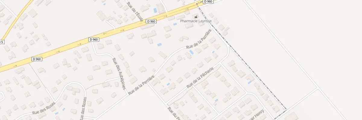 Plan du 70 Rue de la Perrière à Creney-près-Troyes