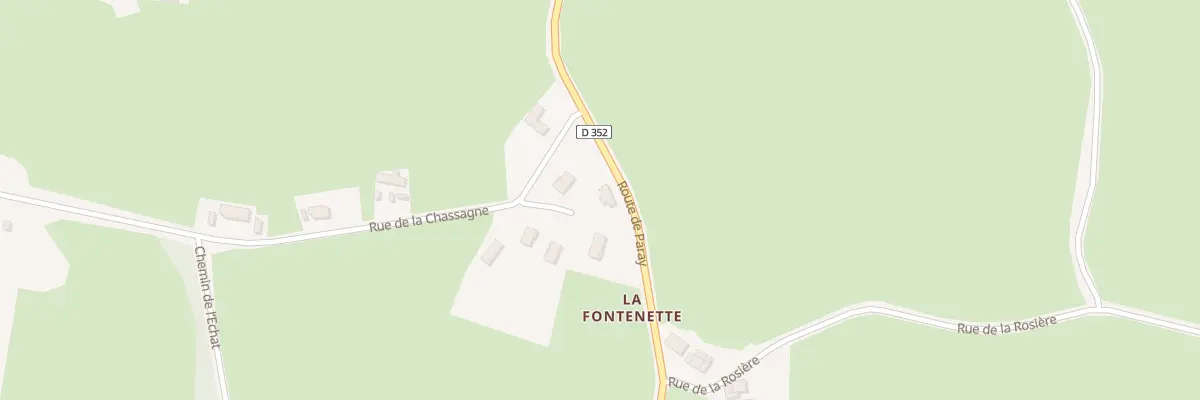 Plan du 73 Rue de la Chassagne à Saint-Vincent-Bragny