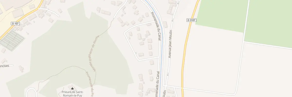 Plan du 37 Prom du Canal à Saint-Romain-le-Puy