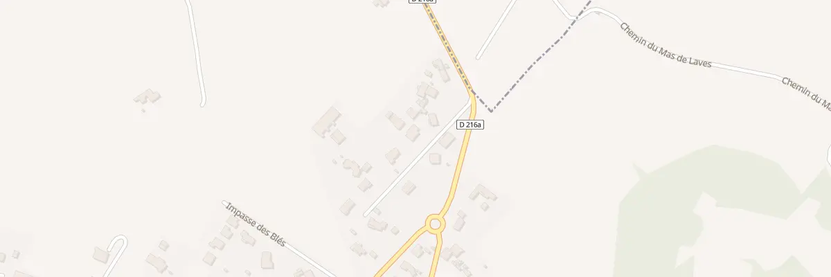 Plan du 2 Imp de la Rose des Vents à Saint-Privat-des-Vieux