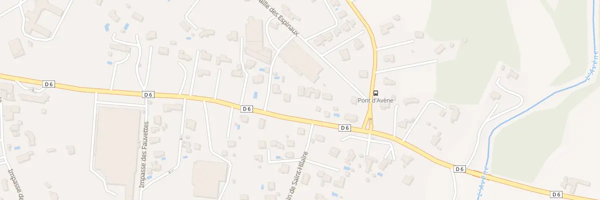 Plan du 110 Rte de Bagnols à Saint-Privat-des-Vieux