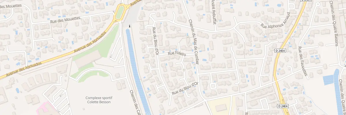 Plan du 61 Imp Segren à Lunel