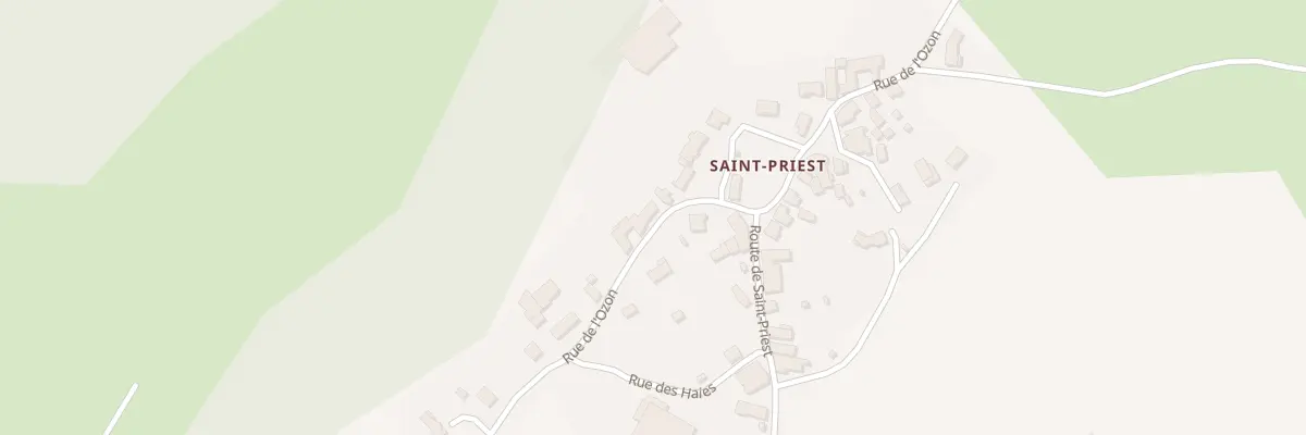 Plan du 781 Rue de l’Ozon à Boisset-Saint-Priest