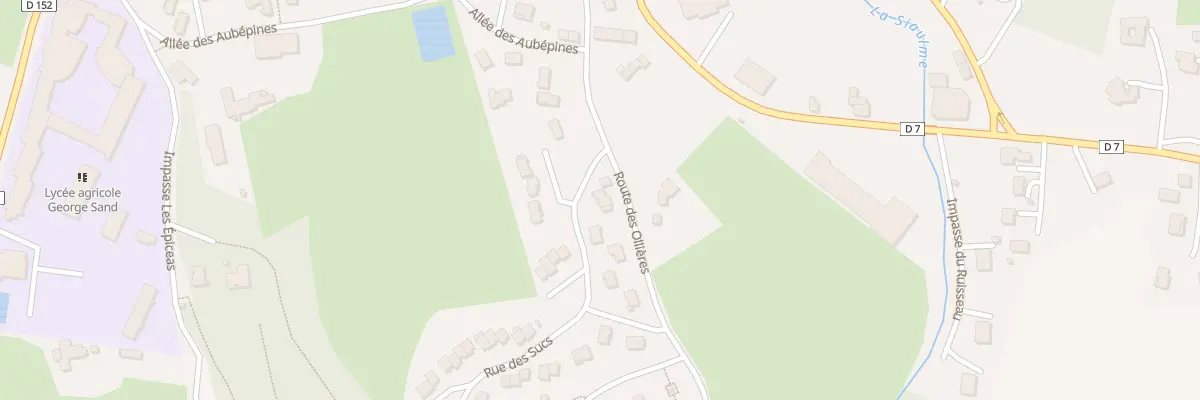 Plan du 9013 Rue des Sucs à Yssingeaux