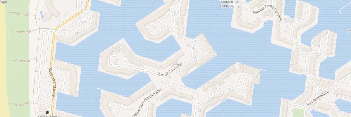 Plan du 1 Rue de Tourville au Grau-du-Roi