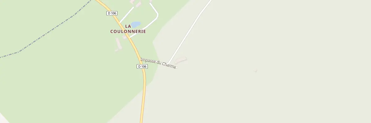 Plan du 4 Imp du Charme à Champeau-en-Morvan