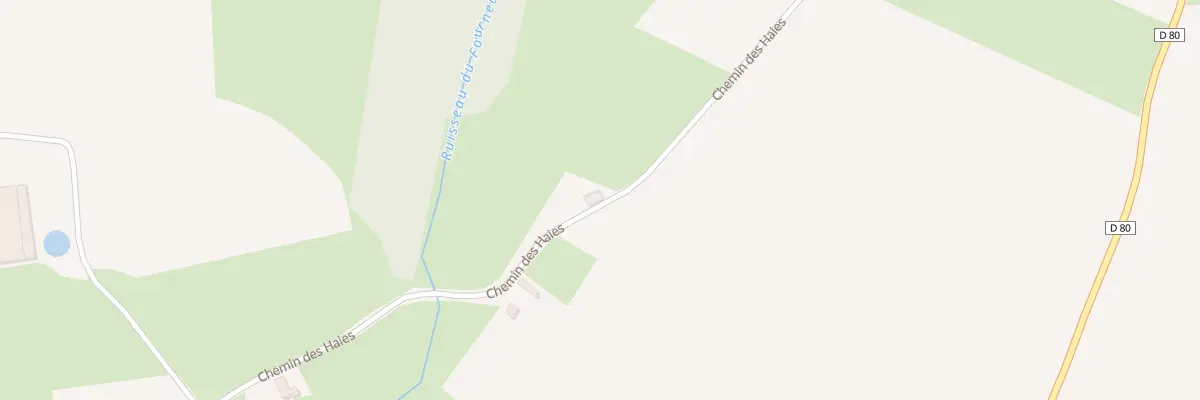 Plan du 2 Ham des Haies à Cousolre