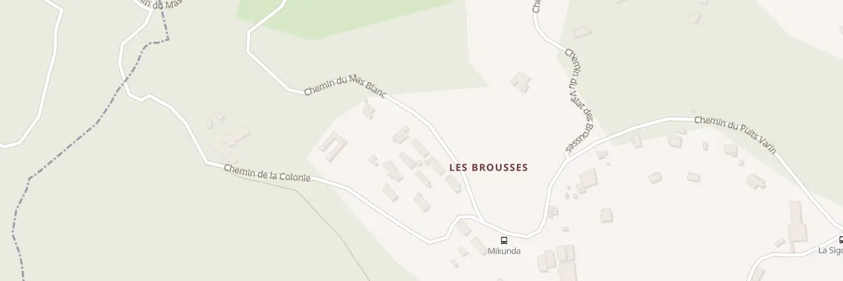 Plan du 817 Che du Puits Varin à Molières-sur-Cèze