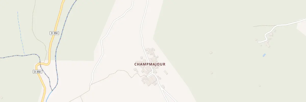 Plan du 5648 Champmajour à Chambonas