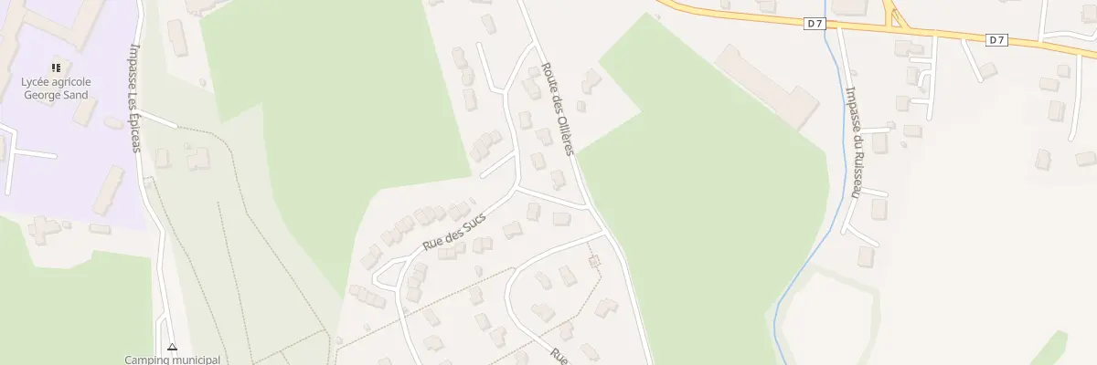 Plan du 345 Rue des Sucs à Yssingeaux