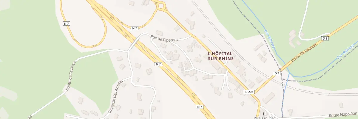 Plan du 5143 L’Hopital à Saint-Cyr-de-Favières
