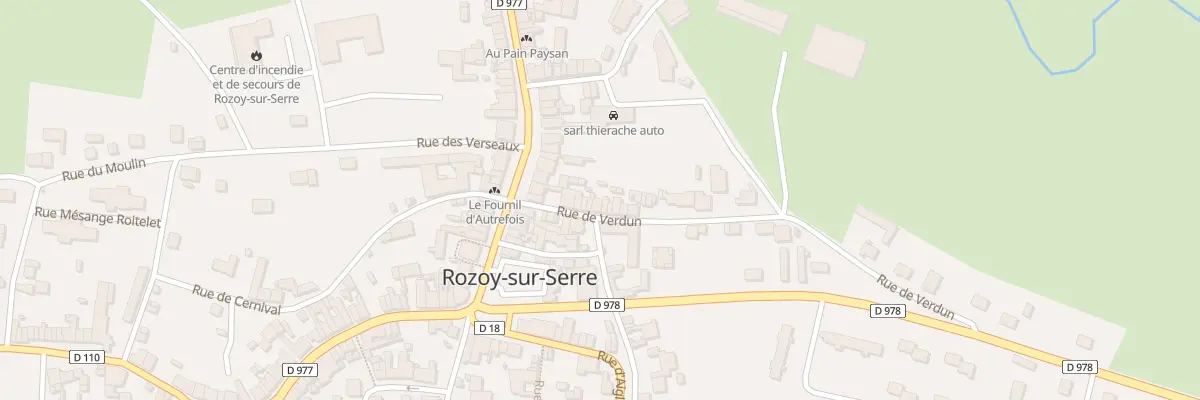Plan du 37 Rue de Verdun à Rozoy-sur-Serre
