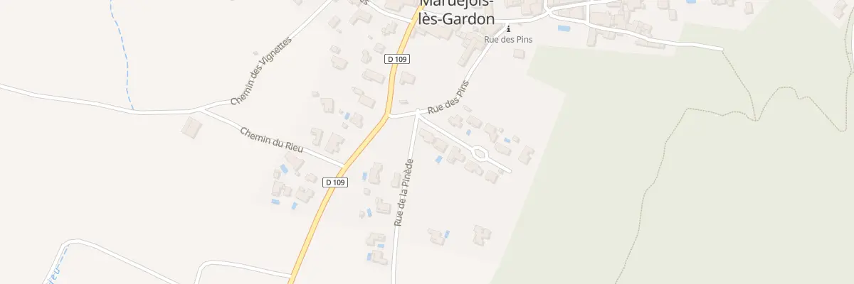 Plan du 2 Lot Lou Piech à Maruéjols-lès-Gardon