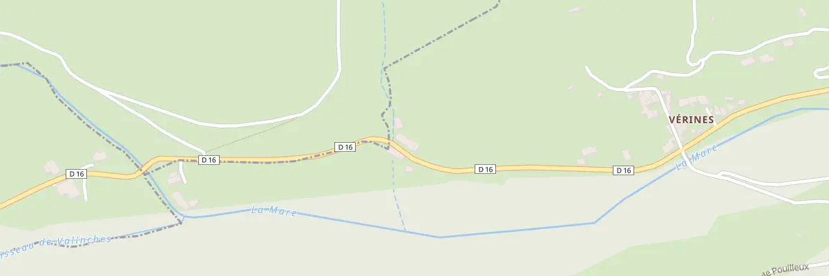 Plan du 1978 Rte de Vérines à Saint-Marcellin-en-Forez