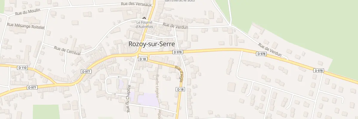 Plan du 86 Rue de Sedan à Brunehamel