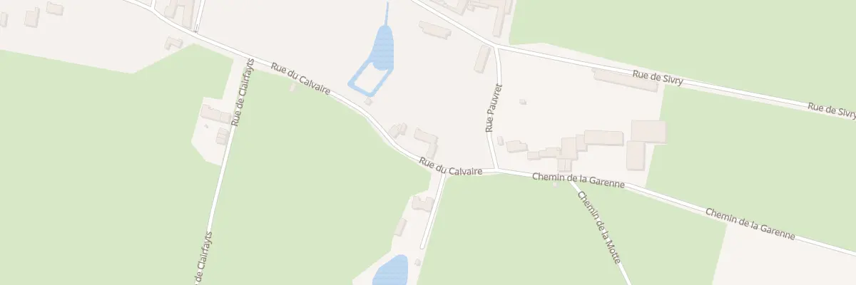 Plan du 383 Rue du Calvaire à Beaurieux