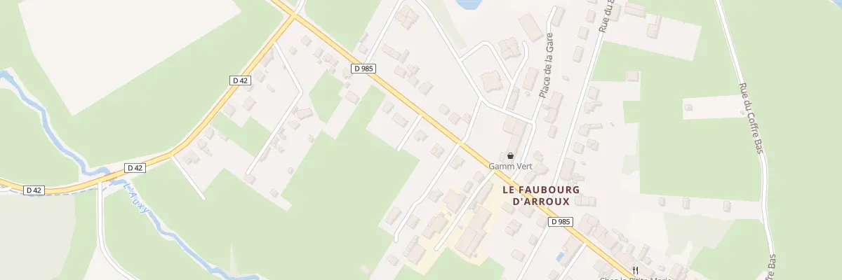 Plan du 7 Rte de Luzy à Toulon-sur-Arroux