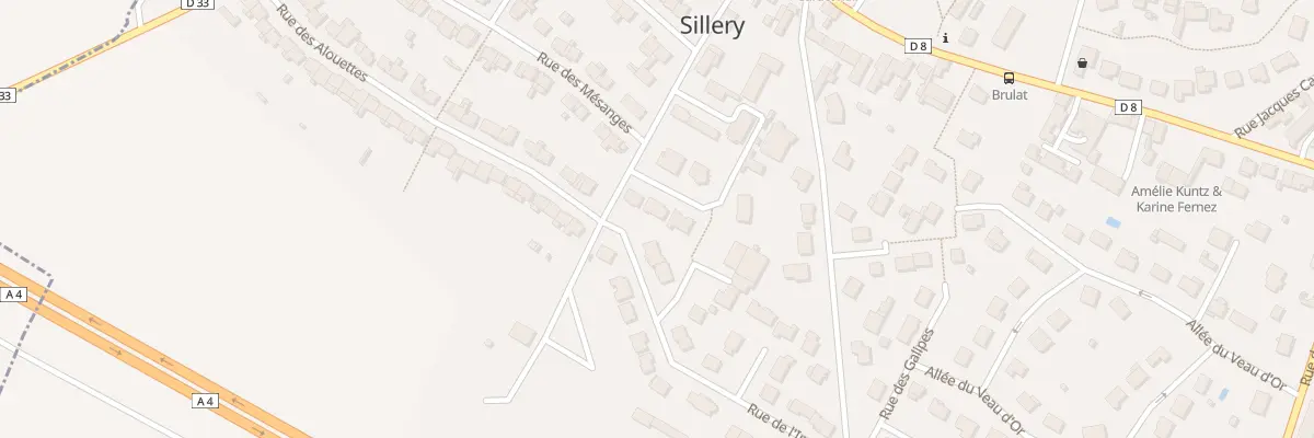 Plan du 4 Rue des Chardonnerets à Sillery