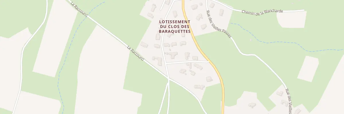 Plan du 43 Rue des Chênes Verts à Aigremont