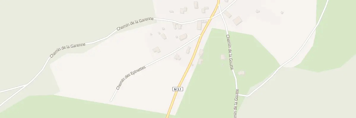 Plan du 95 Che des Epinettes à Aboën