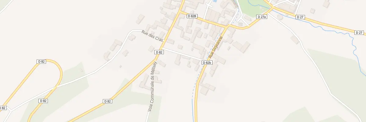 Plan du 2 Vc La Ruelle à Étourvy