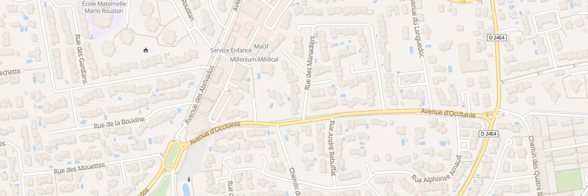 Plan du 129 Rue des Manadiers à Lunel