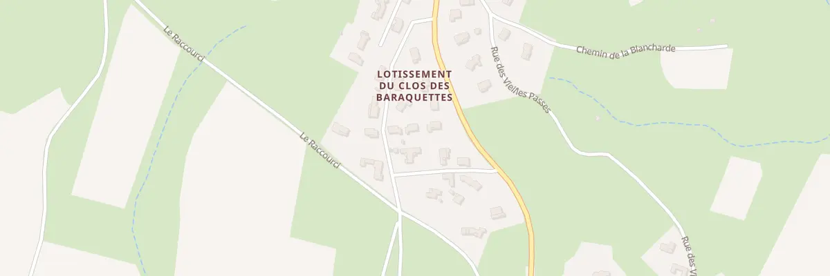 Plan du 187 Che du Serre à Aigremont