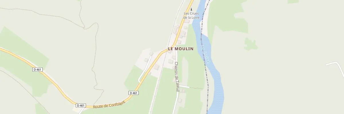 Plan du 40 Che de Tateuil à Beauzac