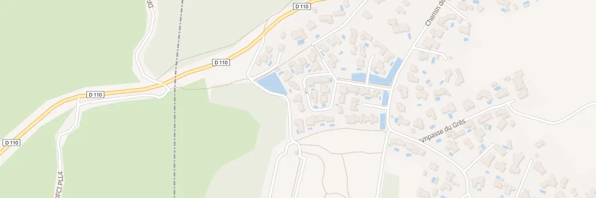 Plan du 190 Rue du Romarin à Villetelle