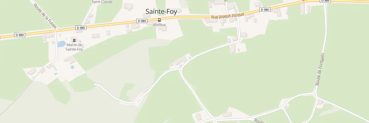 Plan du 5081 Bois du Derop à Sainte-Foy