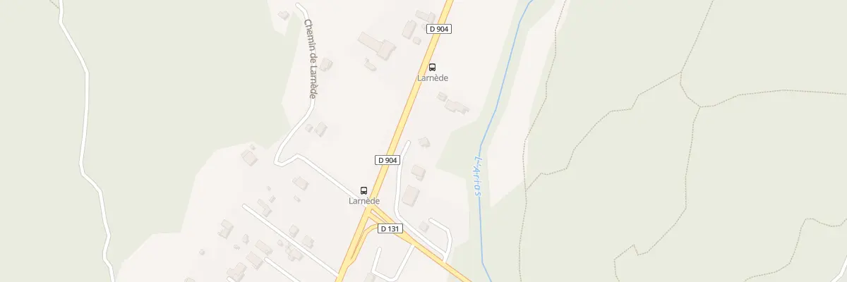Plan du 33 Rte de Saint-Ambroix à Rousson