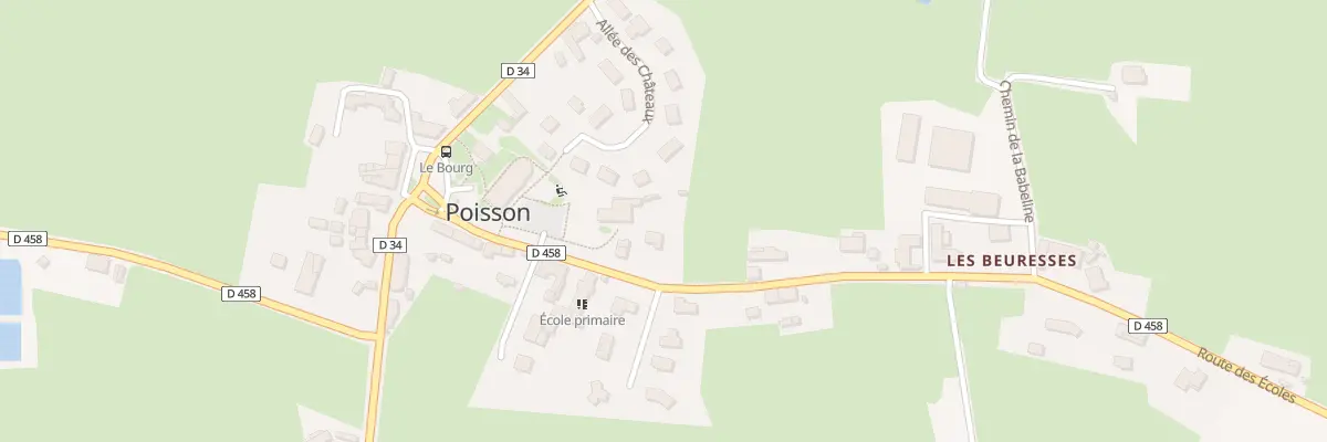 Plan du 5234 Le Bourg à Poisson