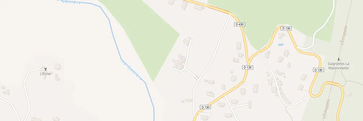 Plan du 170 Che du Devesoir à Gagnières