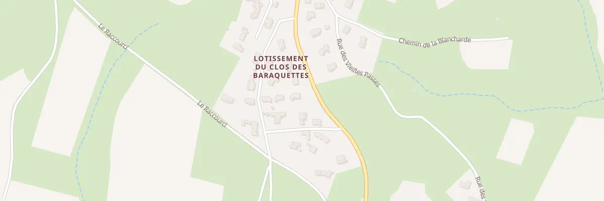 Plan du 45 Rue des Chênes Verts à Aigremont
